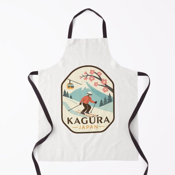 Item preview, Kagura Japan – Cherry Blossoms and Gondola at Mount Naeba designed and sold by Places On Earth.