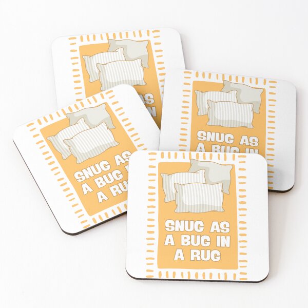 Item preview, Snug As a Bug in a Rug Yellow designed and sold by Dondonmart.
