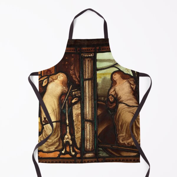 Item preview, The Lady of Shalott Stained Glass Window designed and sold by AnimaliaStar.