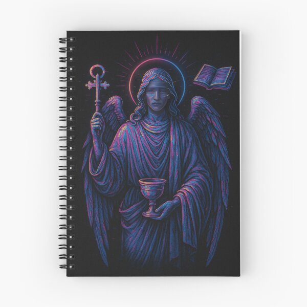 Item preview, Proponowany angielski tytuł: "Neon Angel – Sacred Cyberpunk Vision" designed and sold by Czerkiz.