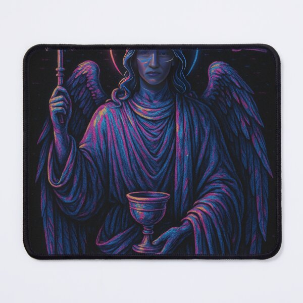 Item preview, Proponowany angielski tytuł: "Neon Angel – Sacred Cyberpunk Vision" designed and sold by Czerkiz.