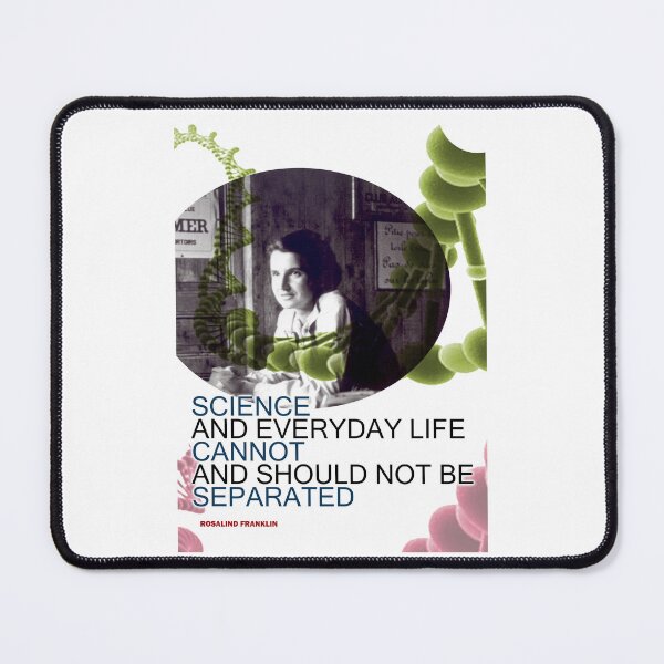 Item preview, Rosalind Franklin Inspirational Quote 4 - Science Nerd Gift designed and sold by pahleeloola.