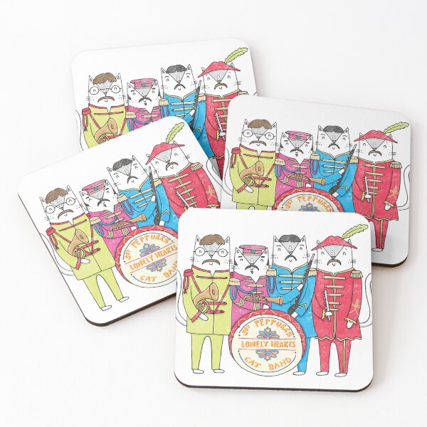 Item preview, Sgt Peppurr'S Lonely Hearts Cats Band designed and sold by Rusoore.