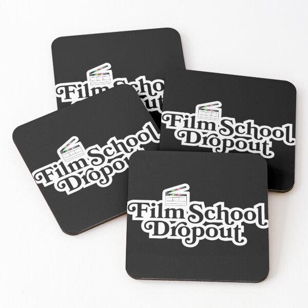 Item preview, Film School Dropout Text Clapperboard designed and sold by Tamalaattingly.