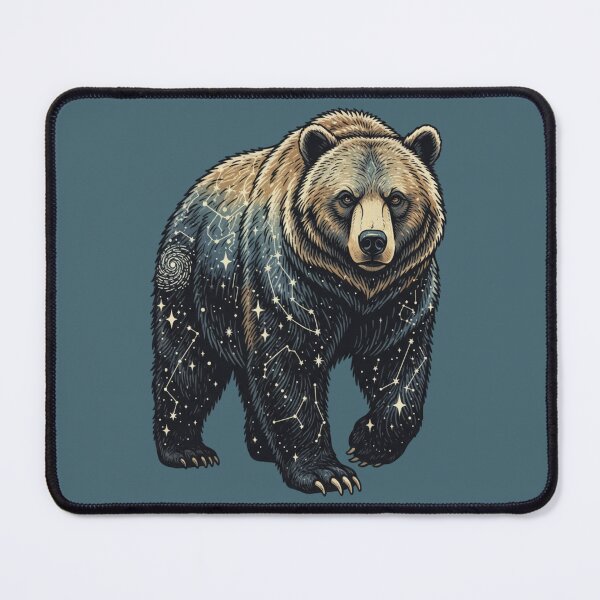 Item preview, Celestial Bear Cosmic Wildlife Art designed and sold by BirdsnStuff.