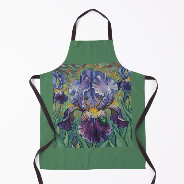 Item preview, Purple flower Van Gogh designed and sold by WildArtIT.