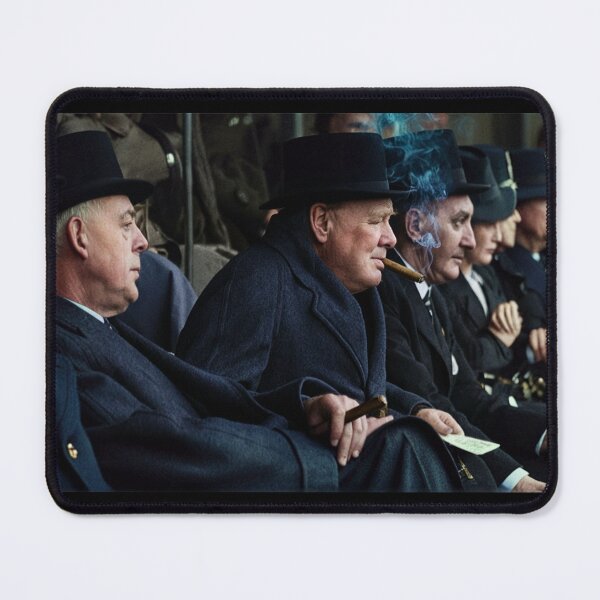 Item preview, Winston Churchill at the football designed and sold by AndythephotoDr.
