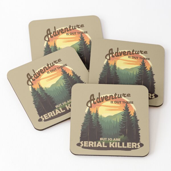 Item preview, Adventure is out there but so are serial killers - Sunset designed and sold by Lichtisign.
