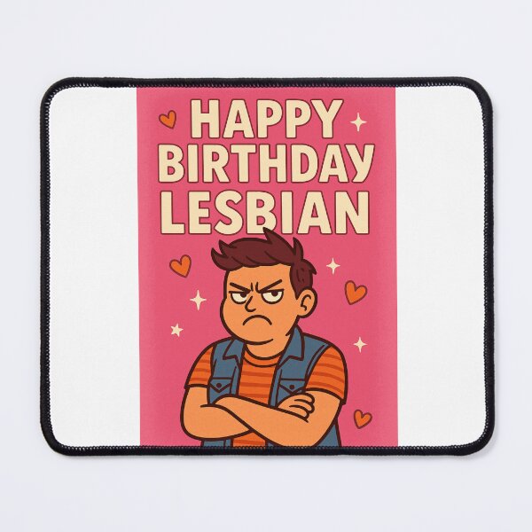 Item preview, Happy Birthday Lesbian – Butch Energy and Bold Sass designed and sold by Aryabek.