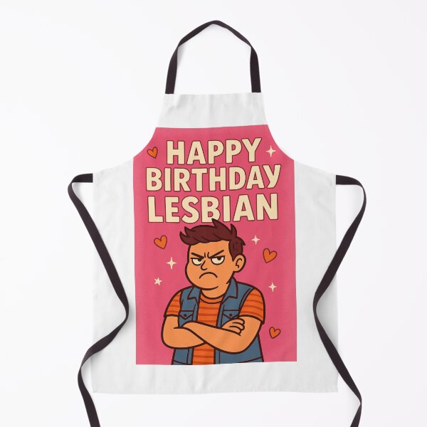 Item preview, Happy Birthday Lesbian – Butch Energy and Bold Sass designed and sold by Aryabek.