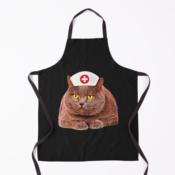 Item preview, Big-Brown-Nurse-Cat-Active-T-Shirt designed and sold by vinhduc.