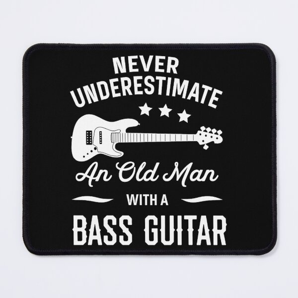 Item preview, Old Man Bass Guitar Michael S Transparent	 designed and sold by anotptfo12.