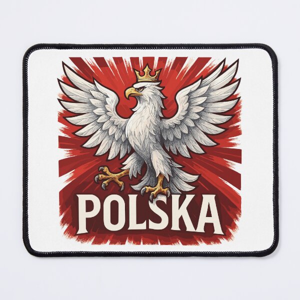 Item preview, Poland Polska Eagle Flag Flag Imposing Gift designed and sold by Pineapple-Tree.