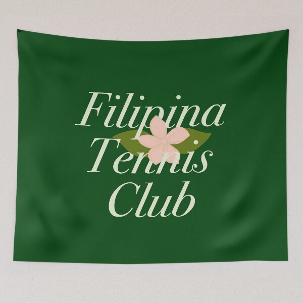 Item preview, FILIPINA TENNIS CLUB SAMPAGUITA BACK PRINT SHIRT designed and sold by aydapadi.