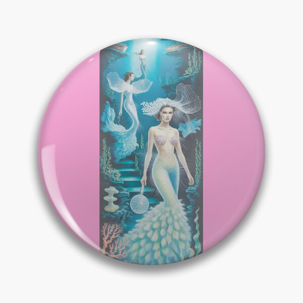 Item preview, Ethereal Mermaids: Sunken Ship Treasures By Merch, Limited Edition designed and sold by KILEYMARGSHOP.