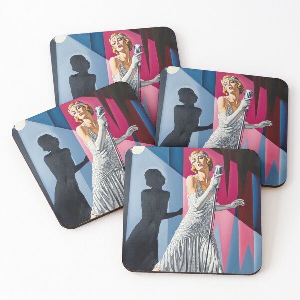 Item preview, The Chrome Diva - Original Art Deco Artwork designed and sold by elektronen.