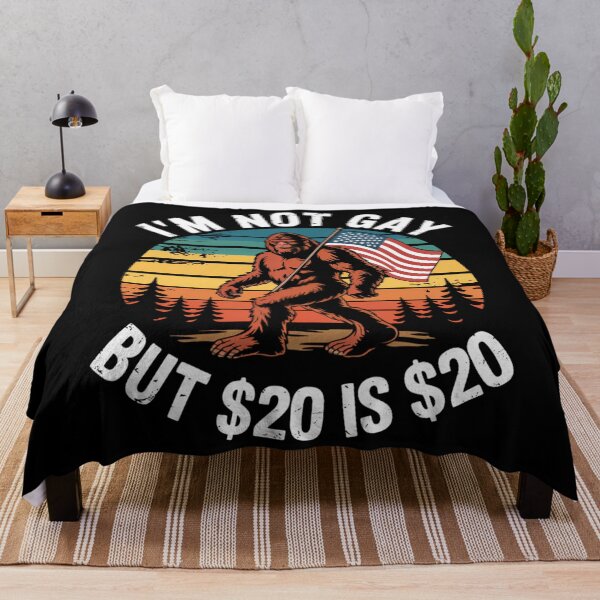 Item preview, USA Flag Bigfoot Funny Meme Joke designed and sold by CookWorldLaughs.