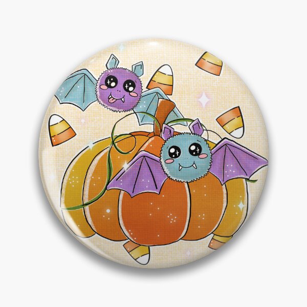 Item preview, Pumpkin and Bats designed and sold by IsobelStudio.