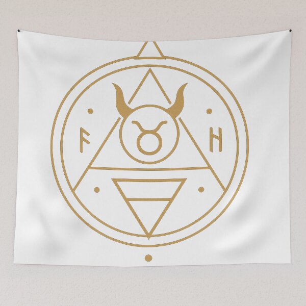 Item preview, "Alchemical Taurus – Mystic Geometry" designed and sold by Czerkiz.
