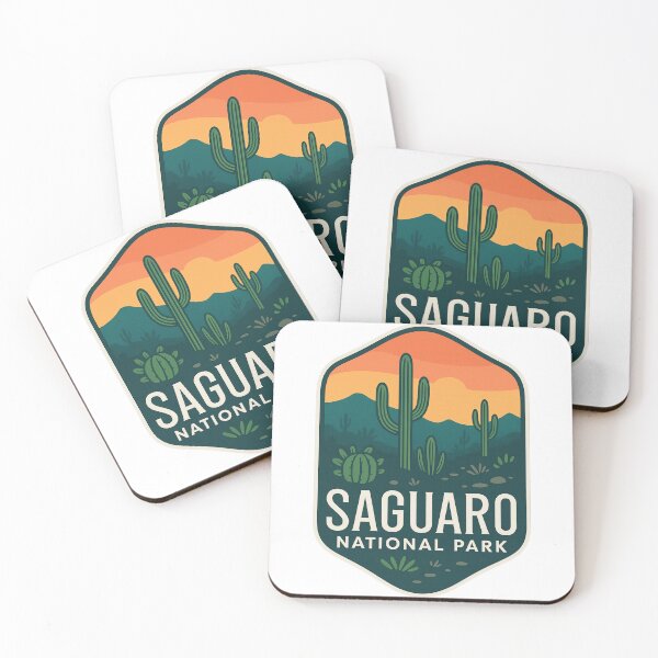 Item preview, Saguaro National Park – Cactus Landscape at Sunrise designed and sold by Aryabek.