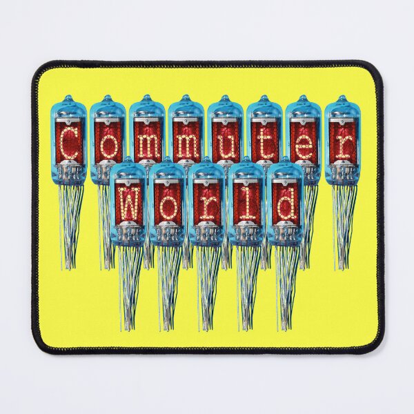 Item preview, Nixie Tube - Typos - Commuter World - designed and sold by waltzermitty.