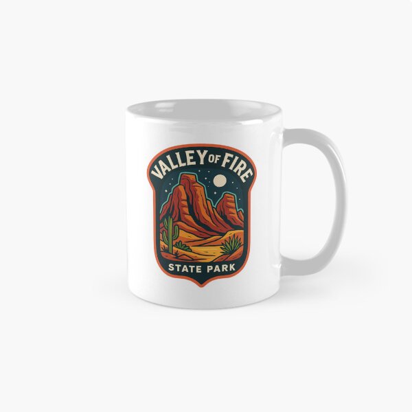 Item preview, Valley of Fire State Park – Nevada Desert Under Moonlight designed and sold by Aryabek.