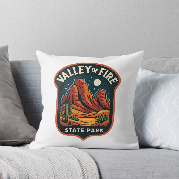 Item preview, Valley of Fire State Park – Nevada Desert Under Moonlight designed and sold by Aryabek.