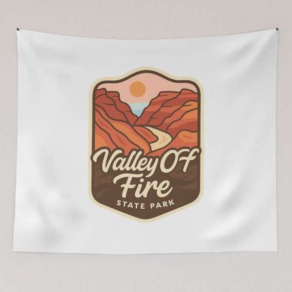 Item preview, Valley of Fire State Park – Scenic Red Rock Canyon designed and sold by Aryabek.