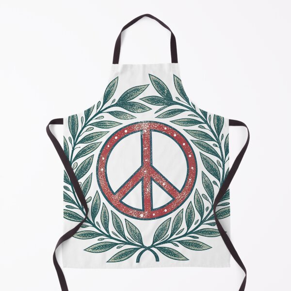 Item preview, Symbol of peace and olive branches, a vintage emblem for advocates of nonviolence, tolerance, and global unity, ideal for posters and awareness campaigns designed and sold by Ag49D.