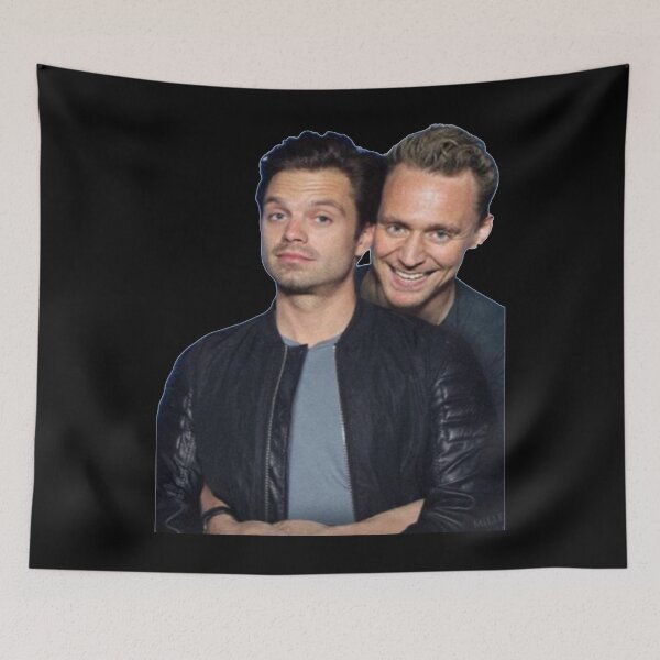 Artikelvorschau, Sebastian Stan und Tom Hiddleston entworfen und verkauft von AlbinHartwig.