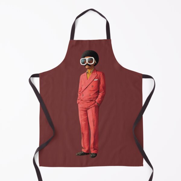 Item preview, Retro Cool Guy in Red Suit – Funky 70s Style Art designed and sold by casualnature.