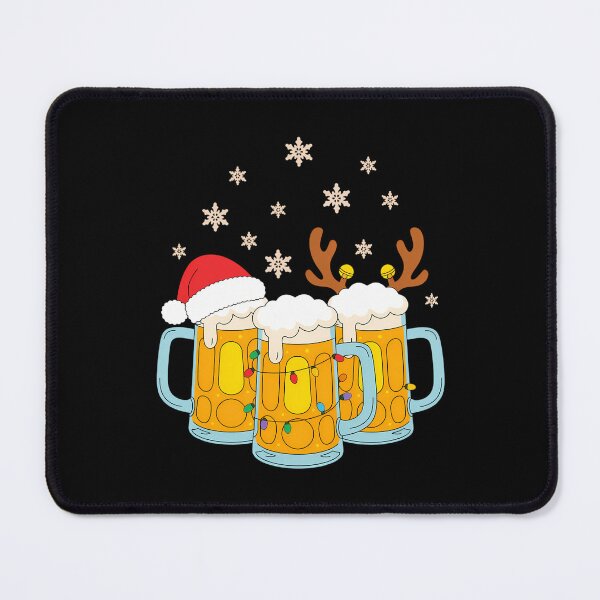 Item preview, Beer Christmas Santa Reinbeer Xmas Tree designed and sold by CookWorldLaughs.