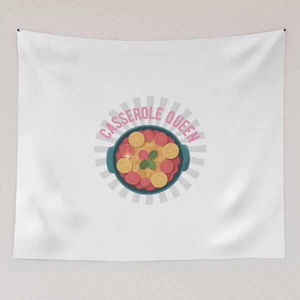 Item preview, Casserole Queen  Funny Cooking Design designed and sold by luckyhue.