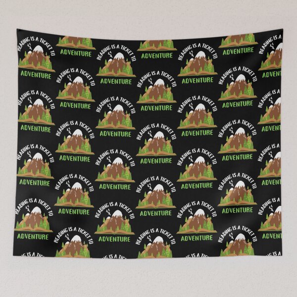 Item preview, Reading is a ticket to adventure (20) designed and sold by Daydreamsds.