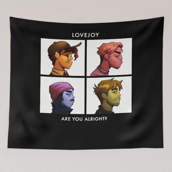 Item preview,  Lovejoy Band - Lovejoy Band Hoodies - Lovejoy Band Sticker Classic designed and sold by Melissa3Sanchez.