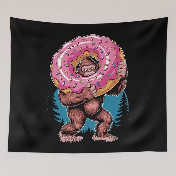 Item preview, Bigfoot Funny Sasquatch Food Lovers designed and sold by CookWorldLaughs.