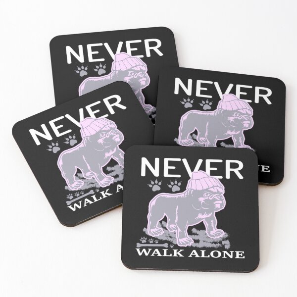 Item preview, Never Walk Alone Quote	 designed and sold by jorvpkvzzwo87.