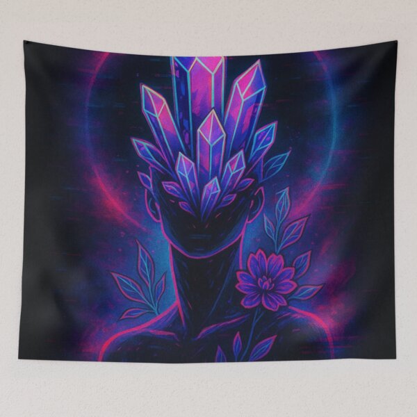 Item preview, "Neon Dreams: The Crystal Being" designed and sold by Czerkiz.