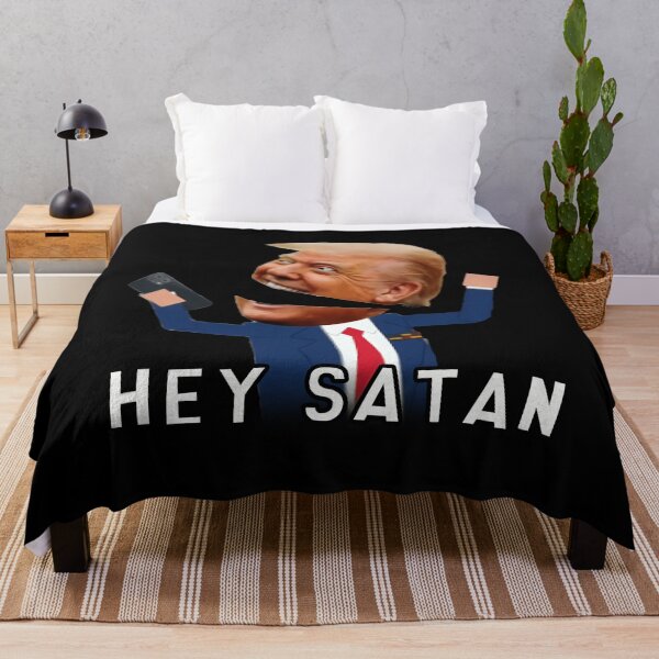 Aperçu de l'œuvre South Park Trump Hé Satan Mème créée et vendue par Zaraothari.