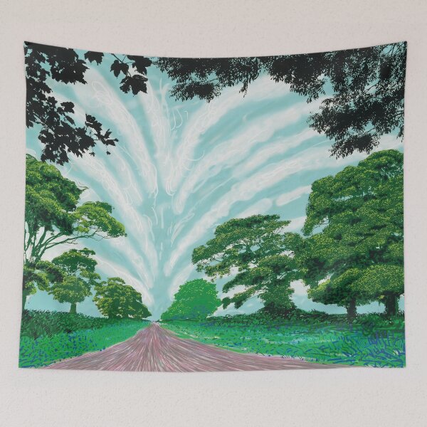 Item preview, Summer Sky by David Hockney designed and sold by FEUVSD.