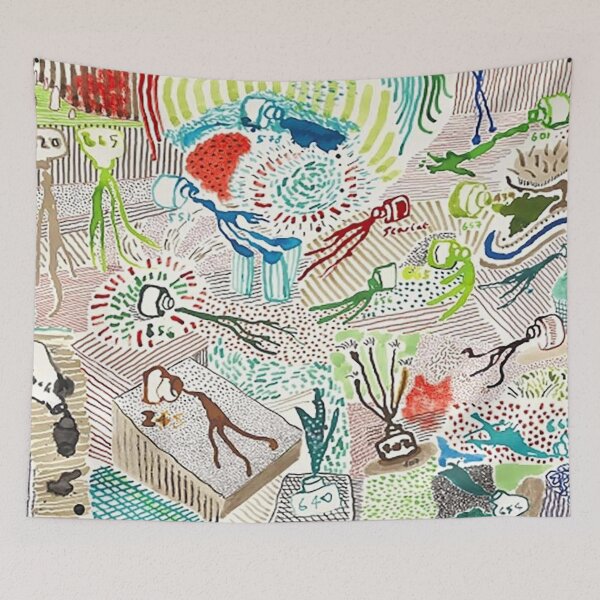 Item preview, Spilt Ink by David Hockney designed and sold by FEUVSD.
