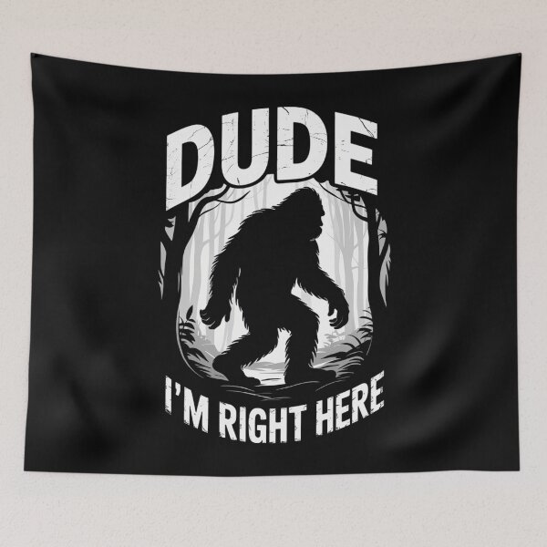 Item preview, Bigfoot Funny Sasquatch Meme designed and sold by DoorwayThreads.