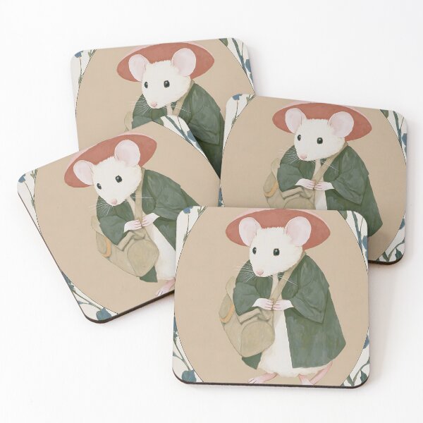 Item preview, The Cozy Cottagecore Mice designed and sold by bapupa.