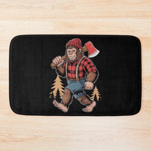 Item preview, Bigfoot Funny Woodworking Sasquatch Lovers designed and sold by DoorwayThreads.