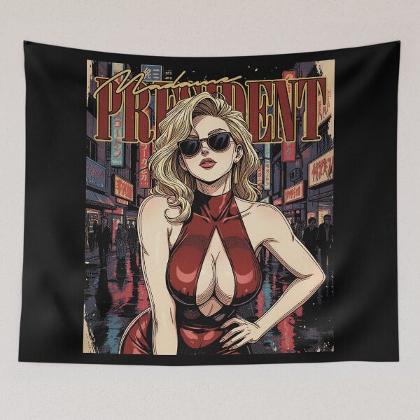 Item preview, Madame President Anime Fanart designed and sold by MadShroomPrints.