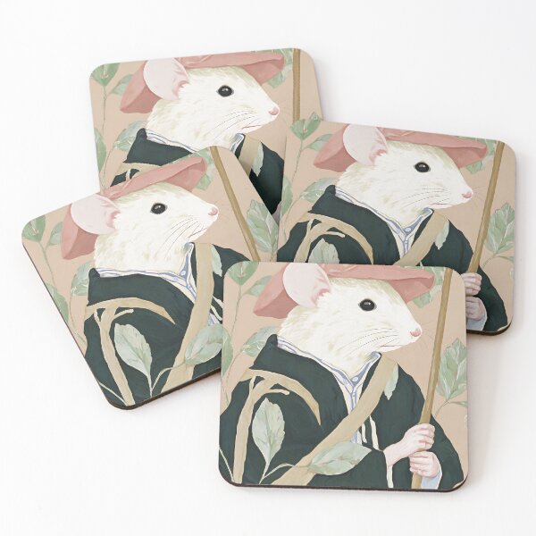 Item preview, The Whimsical Cottagecore Mice designed and sold by bapupa.
