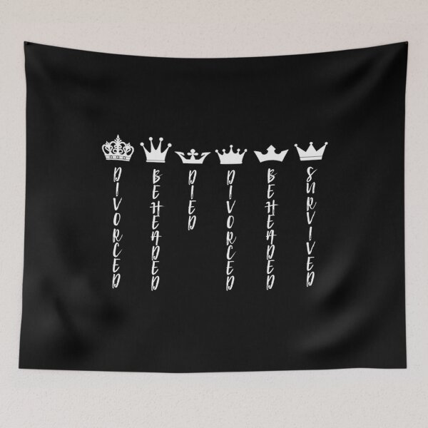 Item preview, Six The Musical Unofficial Divorced Beheaded Died designed and sold by MariangPantoja.