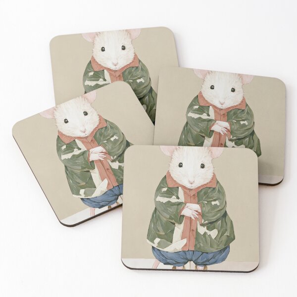 Item preview, The Charming Cottagecore Mice designed and sold by bapupa.
