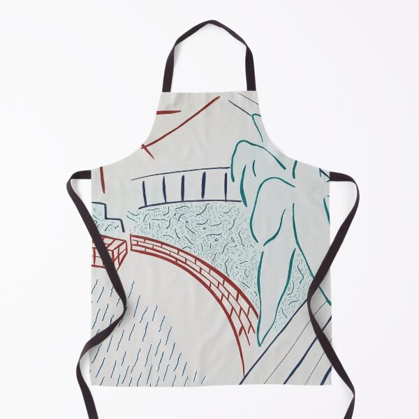 Item preview, My Pool And Terrace by David Hockney designed and sold by FEUVSD.