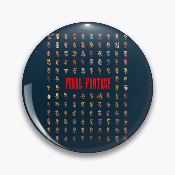 Item preview, Final Fantasy Sprites through the ages designed and sold by lakaylaha.